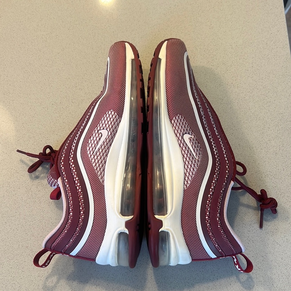 MAROON NIKE AIRMAX 97 Mens 9